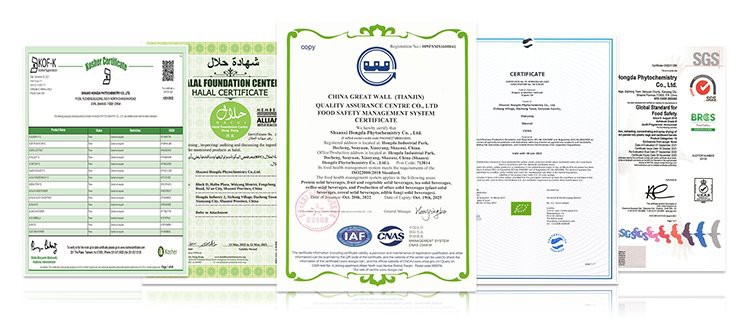Our Certafition